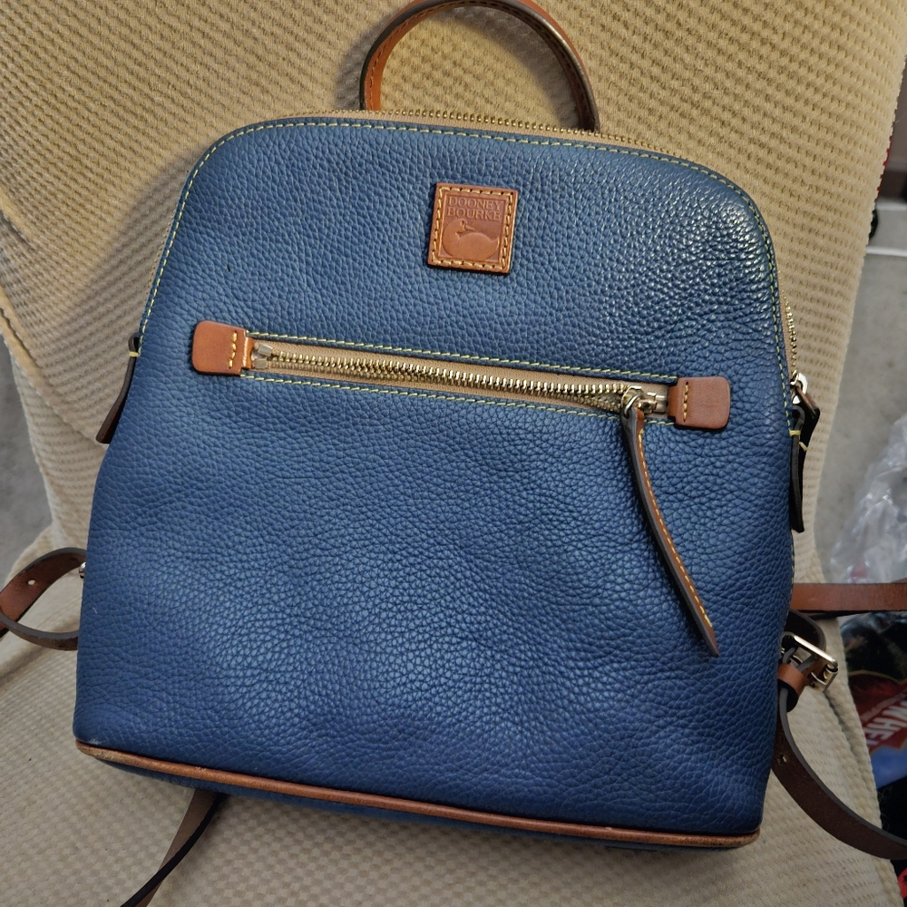 Dooney & Bourke Small Pebble Leather Backpack